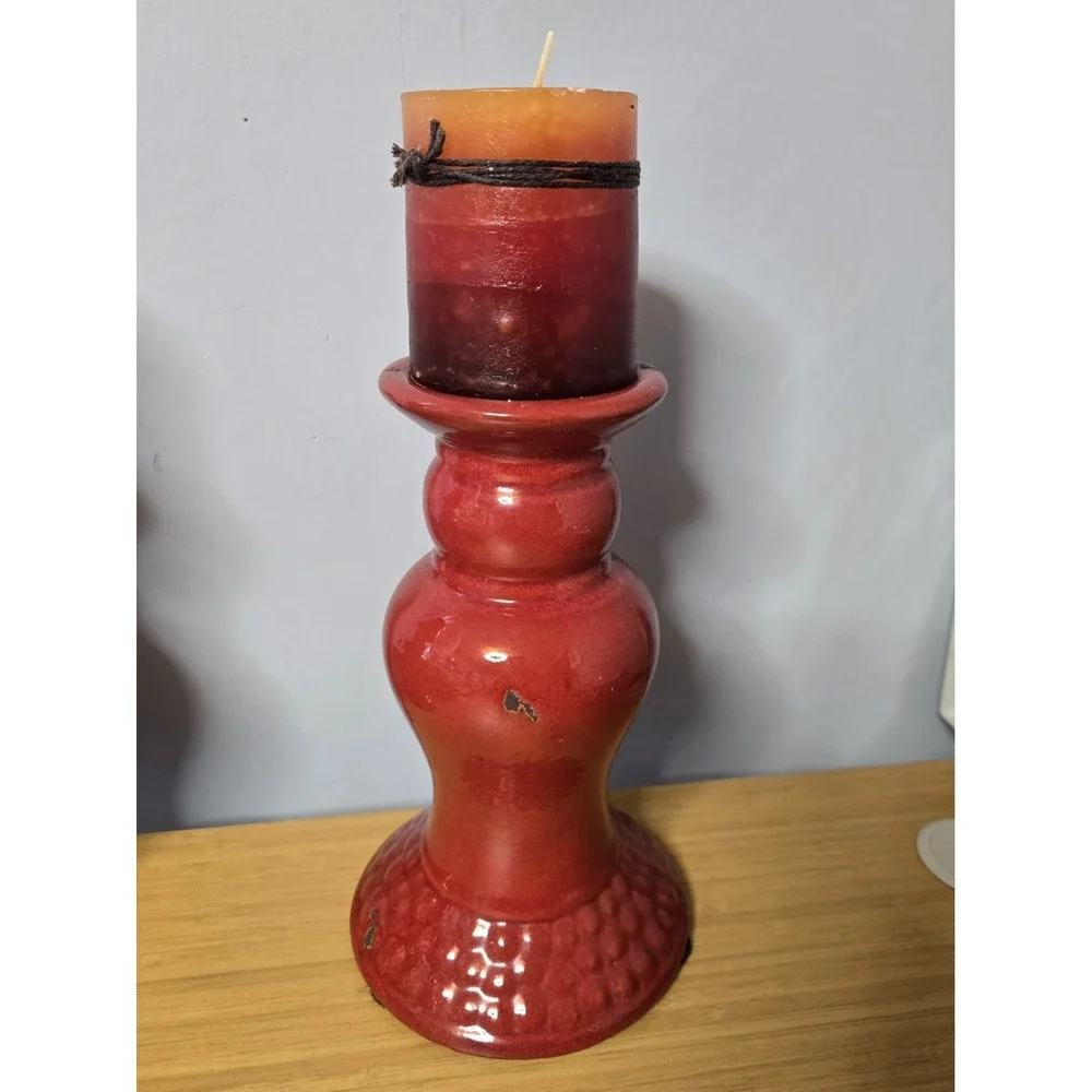 Ceramic Pillar Candle Holders With‎ 